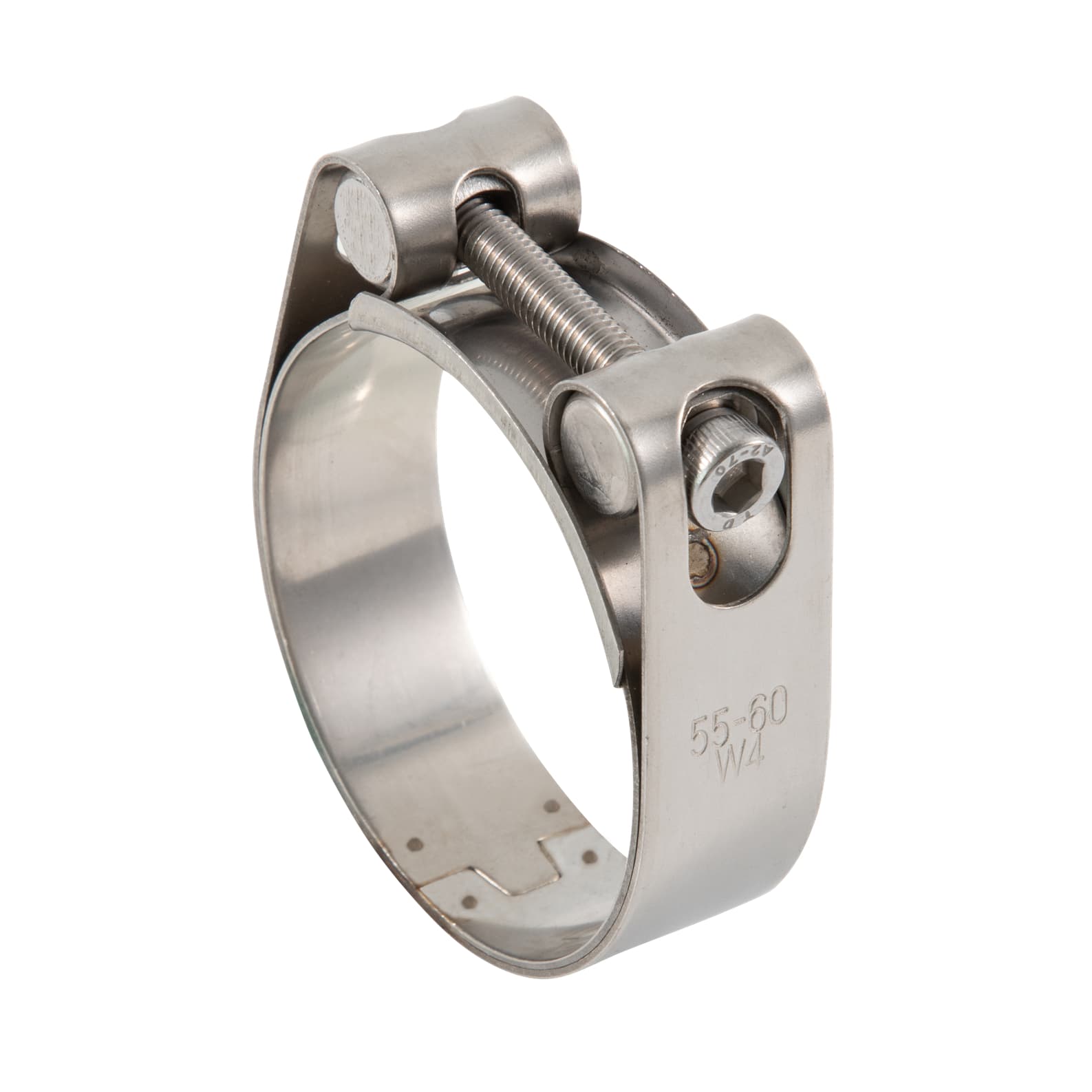 Single Bolt Double Layer Solid Heavy Duty Clamp