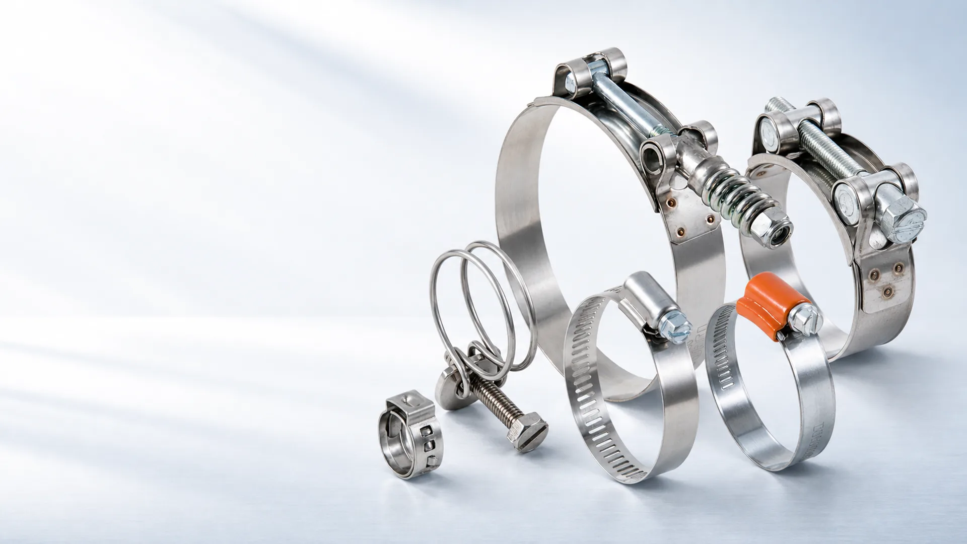 Wholesale hose clamps for OEM and bulk supply